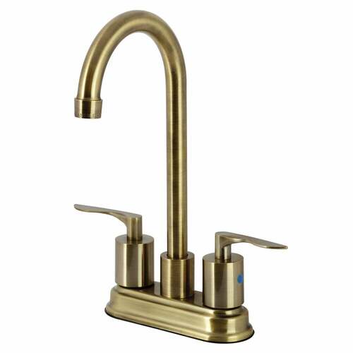 Kingston Brass KB8493SVL Serena Antique Brass Double-Handle 4