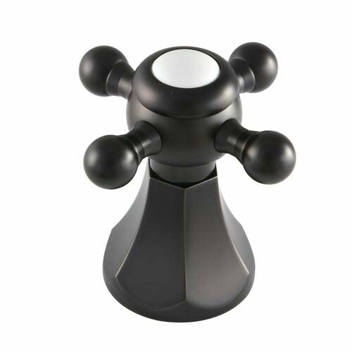 Kingston Brass KBDH4465BX Metal Cross Handle Diverter for Tub Shower Faucet, Oil Rubbed Bronze