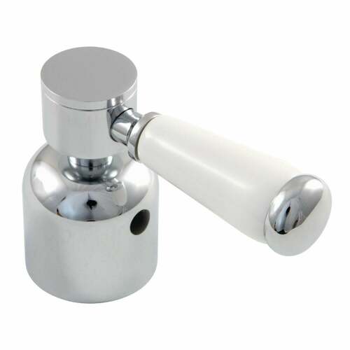 Kingston Brass KBDH8961DPL Paris Metal Lever Diverter Handle for Tub Shower Faucet, Polished Chrome