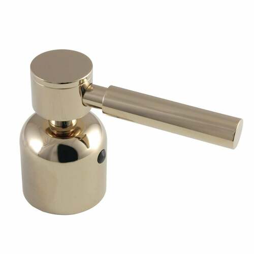 Kingston Brass KBDH8962DL Concord Polished Brass Lever Diverter Handle for Tub Shower Faucet