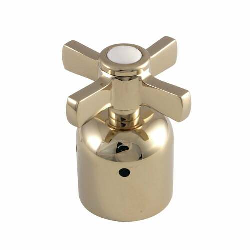 Kingston Brass KBDH8962ZX Millennium Polished Brass Cross Handle Diverter for Tub Shower Faucet