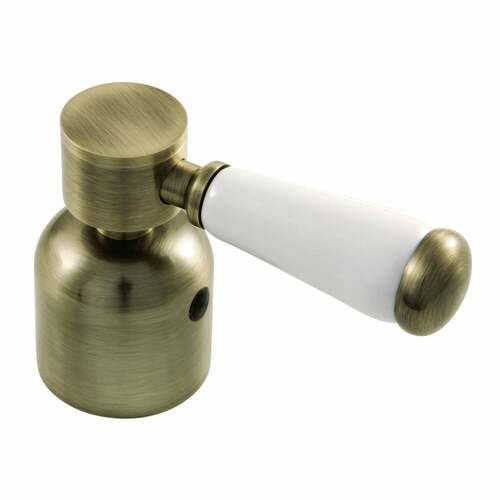 Kingston Brass KBDH8963DPL Paris Antique Brass Lever Diverter Handle for Tub Shower Faucet