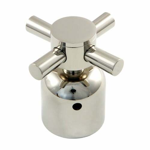Kingston Brass KBDH8966DX Concord Polished Nickel Cross Handle Diverter for Tub Shower Faucet