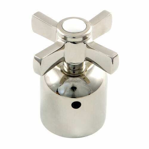 Kingston Brass KBDH8966ZX Millennium Polished Nickel Cross Handle Diverter for Tub Shower Faucet