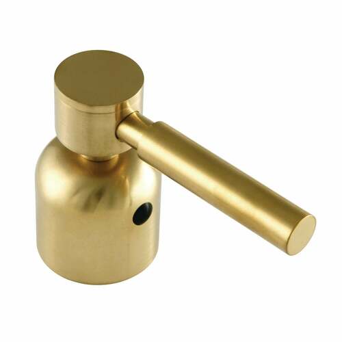 Kingston Brass KBDH8967DL Concord Brushed Brass Metal Lever Diverter Handle for Tub Shower Faucet