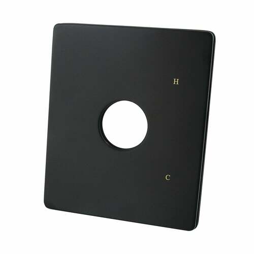 Kingston Brass KBE6340 Matte Black Shower Escutcheon Plate
