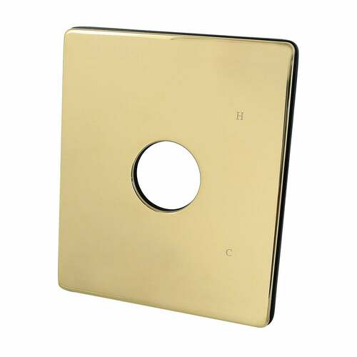 Kingston Brass KBE6342 Polished Brass Shower Escutcheon Plate