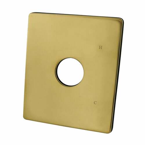 Kingston Brass KBE6347 Brushed Brass Shower Escutcheon Plate