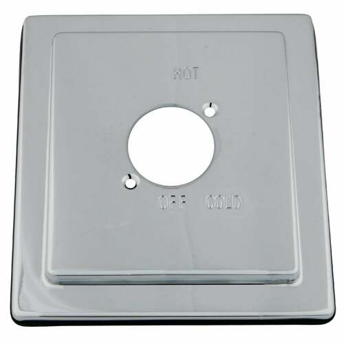 Kingston Brass KBE8651 Stylobate Polished Chrome Brass Escutcheon Plate