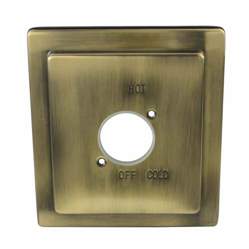 Kingston Brass KBE8653 Stylobate Antique Brass Escutcheon Plate