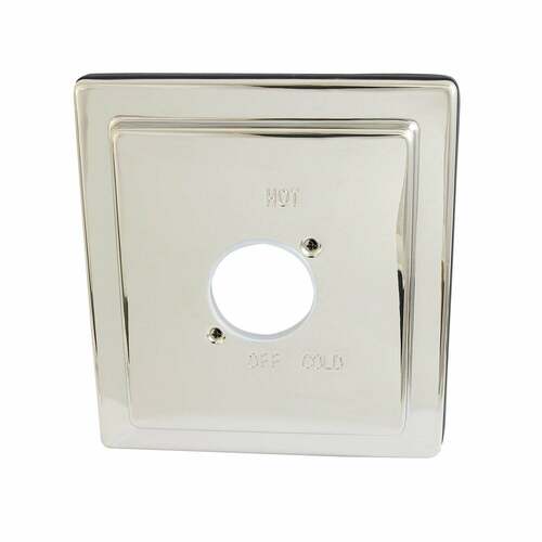 Kingston Brass KBE8656 Stylobate Polished Nickel Shower Escutcheon Plate