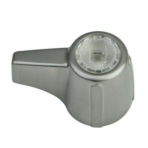 Kingston Brass KBH100SNH Brushed Nickel Zinc Alloy Knob Canopy Handle (Hot Side)
