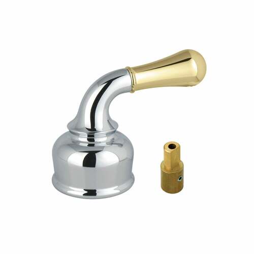 Kingston Brass KBH1634 Polished Chrome Brass Metal Lever Handle