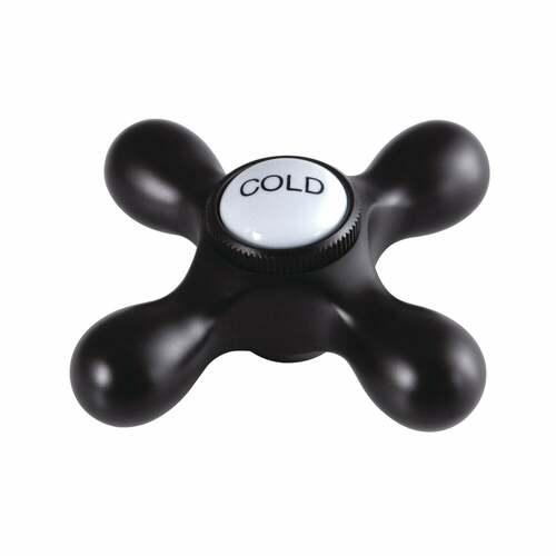 Kingston Brass KBH1795AXC Brass Cross Handle (Cold Side) - Oil Rubbed Bronze