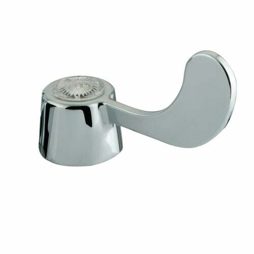 Kingston Brass KBH181H Zinc Alloy Polished Chrome Wrist Blade Handle (Hot Side)