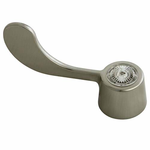 Kingston Brass KBH188H Brushed Nickel Zinc Alloy Wrist Blade Handle (Hot Side)