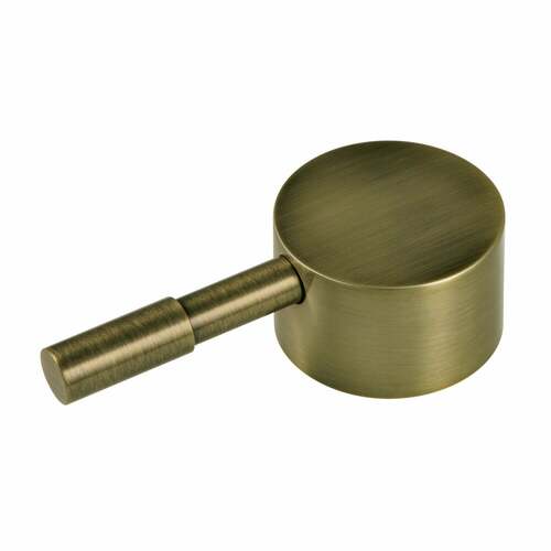 Kingston Brass KBH3033DL Metropolitan Antique Brass Metal Lever Handle
