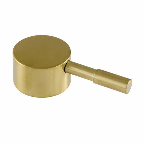 Kingston Brass KBH3037DL Metropolitan Brushed Brass Metal Lever Handle