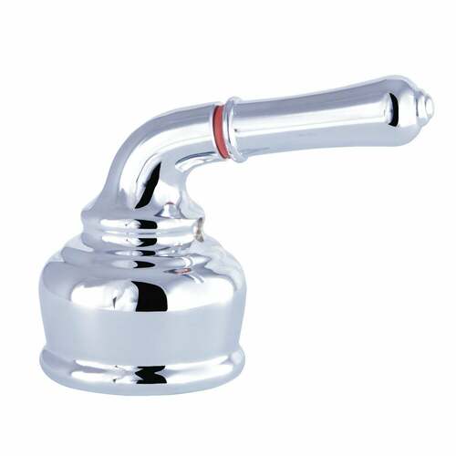 Kingston Brass KBH361H Brass Lever Handle (Hot Side) - Polished Chrome