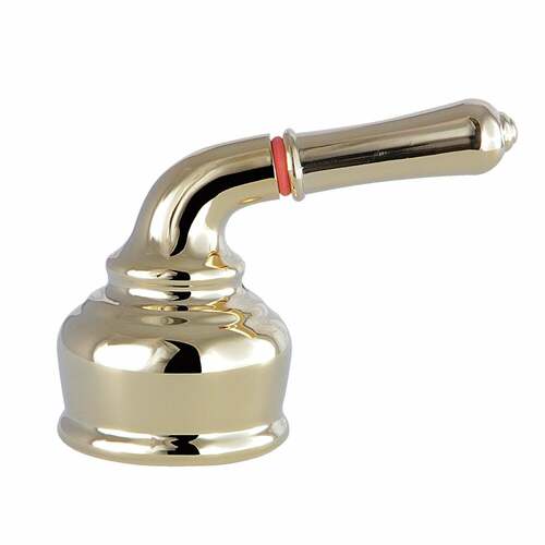 Kingston Brass KBH362H Polished Brass Hot Side Lever Handle