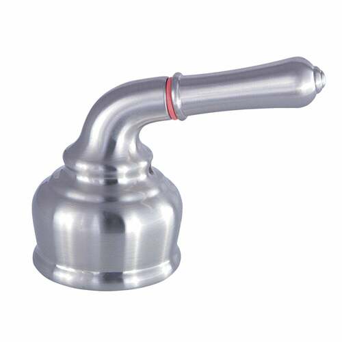Kingston Brass KBH368H Brushed Nickel Brass Lever Handle (Hot Side)