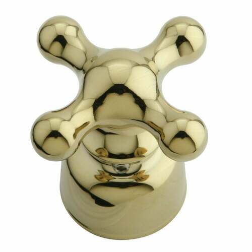 Kingston Brass KBH5612AX Zinc Alloy Cross Handle in Polished Brass