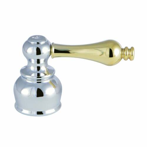 Kingston Brass KBH604ALC Polished Chrome/Brass Metal Lever Handle (Cold Side)
