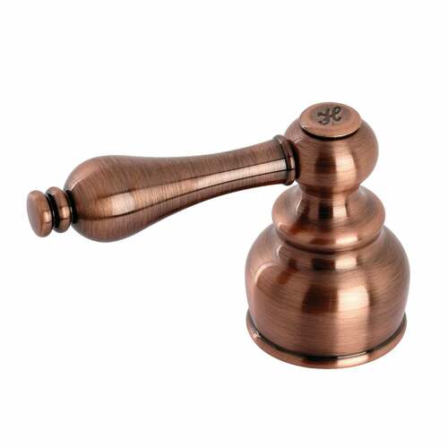 Kingston Brass KBH606ALH Antique Copper Zinc Alloy Lever Handle (Hot Side)