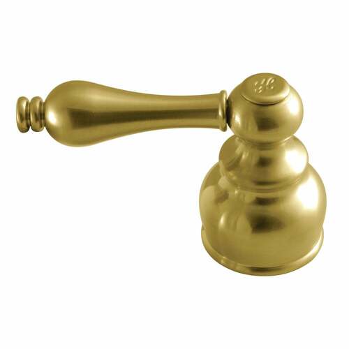 Kingston Brass KBH607ALSBH Brushed Brass Zinc Alloy Lever Handle (Hot Side)
