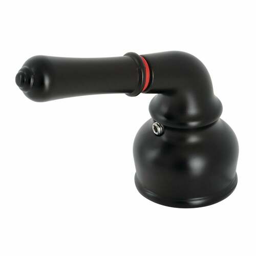 Kingston Brass KBH620H Matte Black Metal Lever Handle (Hot Side)