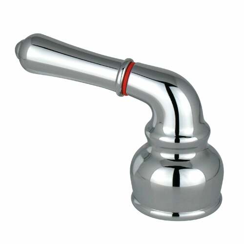 Kingston Brass KBH621H Polished Chrome Metal Lever Handle (Hot Side)
