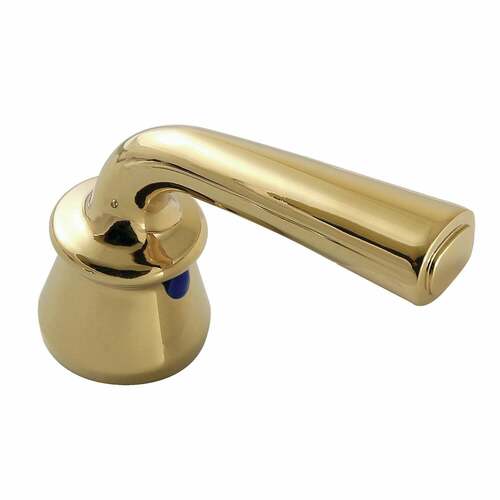 Kingston Brass KBH622RXLC Restoration Polished Brass Zinc Alloy Cold Side Lever Handle