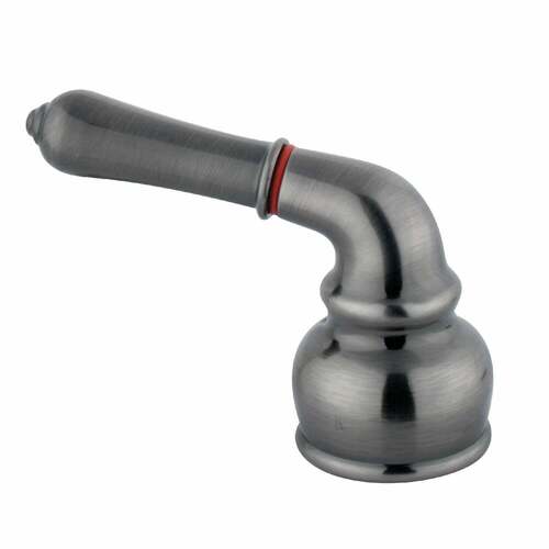 Kingston Brass KBH623H Black Stainless Metal Lever Handle (Hot Side)