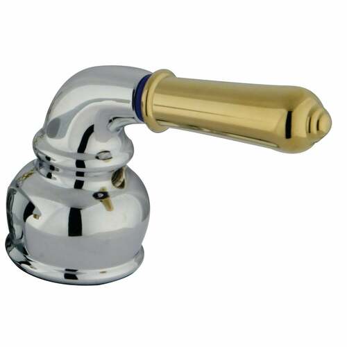Kingston Brass KBH624C Polished Chrome/Brass Metal Lever Handle (Cold Side)