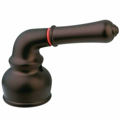 Kingston Brass KBH625H Oil Rubbed Bronze Metal Lever Handle (Hot Side)