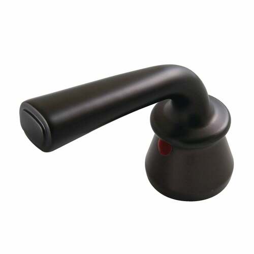 Kingston Brass KBH625RXLH Restoration Oil Rubbed Bronze Zinc Alloy Lever Handle (Hot Side)