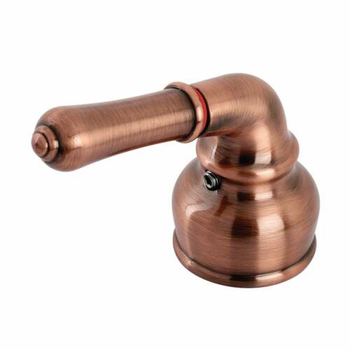Kingston Brass KBH626H Antique Copper Metal Lever Handle (Hot Side)
