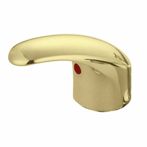 Kingston Brass KBH6622H Polished Brass Zinc Alloy Lever Handle (Hot Side)
