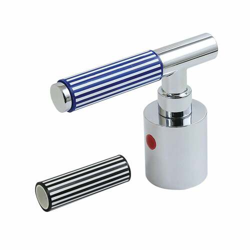 Kingston Brass KBH8661KPSH Verona Polished Chrome Zinc Alloy Lever Handle (Hot Side)