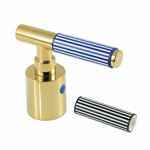 Kingston Brass KBH8662KPSC Verona Polished Brass Zinc Alloy Cold Side Lever Handle