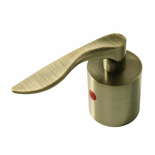 Kingston Brass KBH8663SVLH Serena Antique Brass Zinc Alloy Lever Handle (Hot Side)