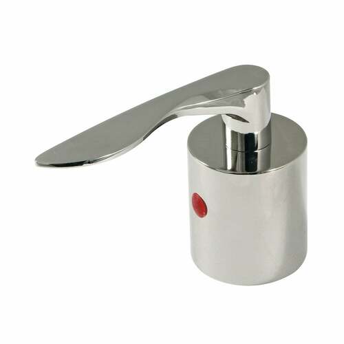 Kingston Brass KBH8666SVLH Serena Polished Nickel Zinc Alloy Lever Handle (Hot Side)