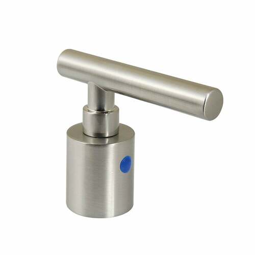 Kingston Brass KBH8668CMLC Manhattan Brushed Nickel Zinc Alloy Cold Side Lever Handle