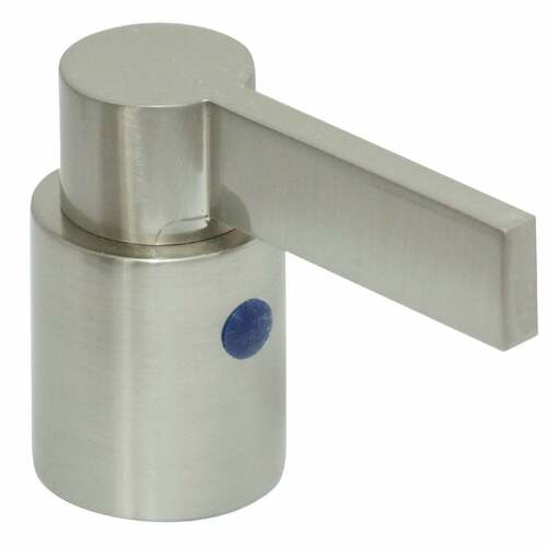 Kingston Brass KBH8668NDLC NuvoFusion Brushed Nickel Zinc Alloy Cold Side Lever Handle
