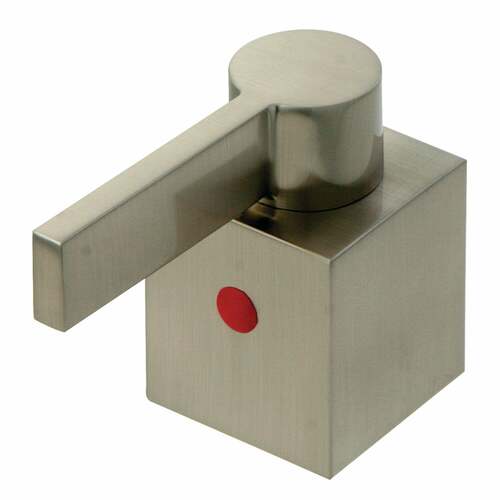 Kingston Brass KBH8668NQLH Brushed Nickel Zinc Alloy Lever Handle (Hot Side)