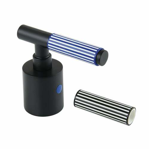 Kingston Brass KBH8960KPSC Verona Matte Black Zinc Alloy Cold Side Lever Handle