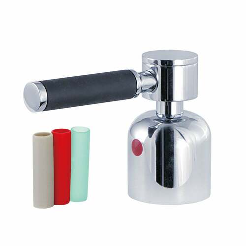 Kingston Brass KBH8961DKLH Kaiser Polished Chrome Metal Lever Handle (Hot Side)