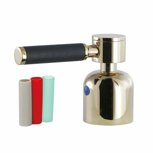 Kingston Brass KBH8962DKLC Kaiser Polished Brass Cold Side Metal Lever Handle