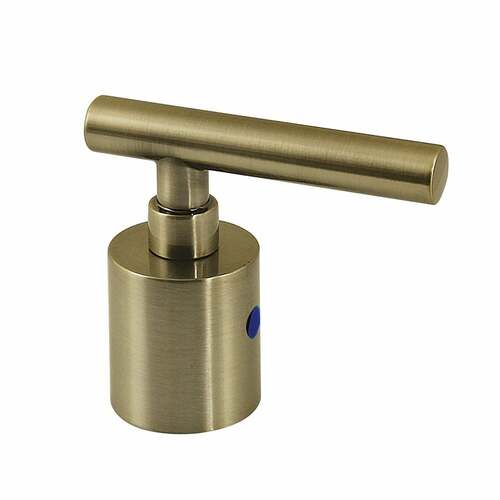 Kingston Brass KBH8963CMLC Manhattan Antique Brass Zinc Alloy Lever Handle (Cold Side)