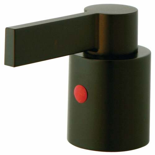 Kingston Brass KBH8965NDLH NuvoFusion Oil Rubbed Bronze Zinc Alloy Lever Handle (Hot Side)